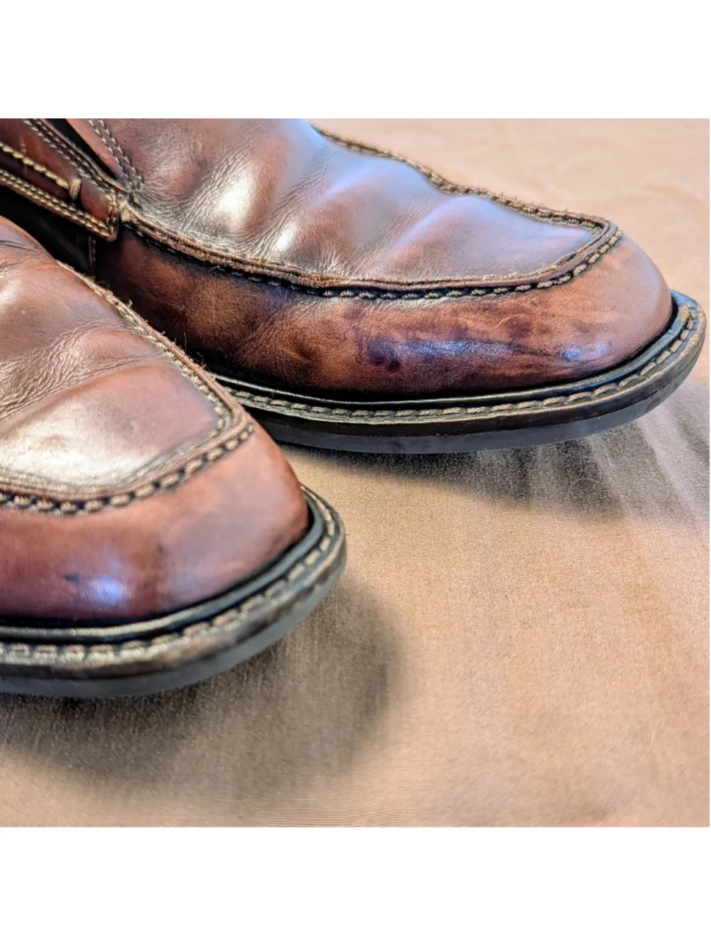 Ecco genuine leather